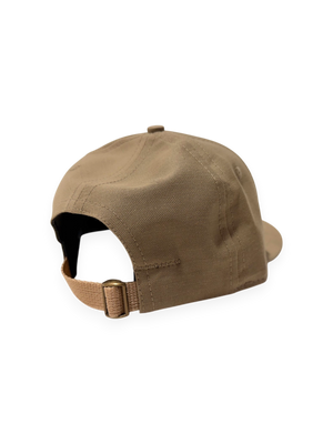 6 Panel Hat | Khaki Selvage